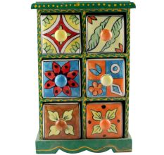 Spice Box-1454 Masala Rack Container Gift Item